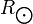 R_\bigodot