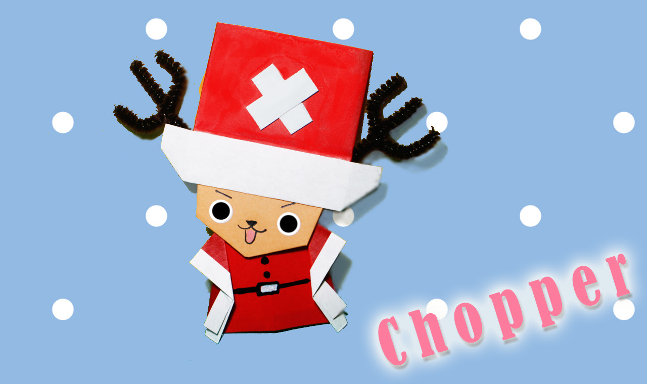 クリスマス 折り紙 トナカイの作り方 チョッパー Origami Christmas Mama Life Blog