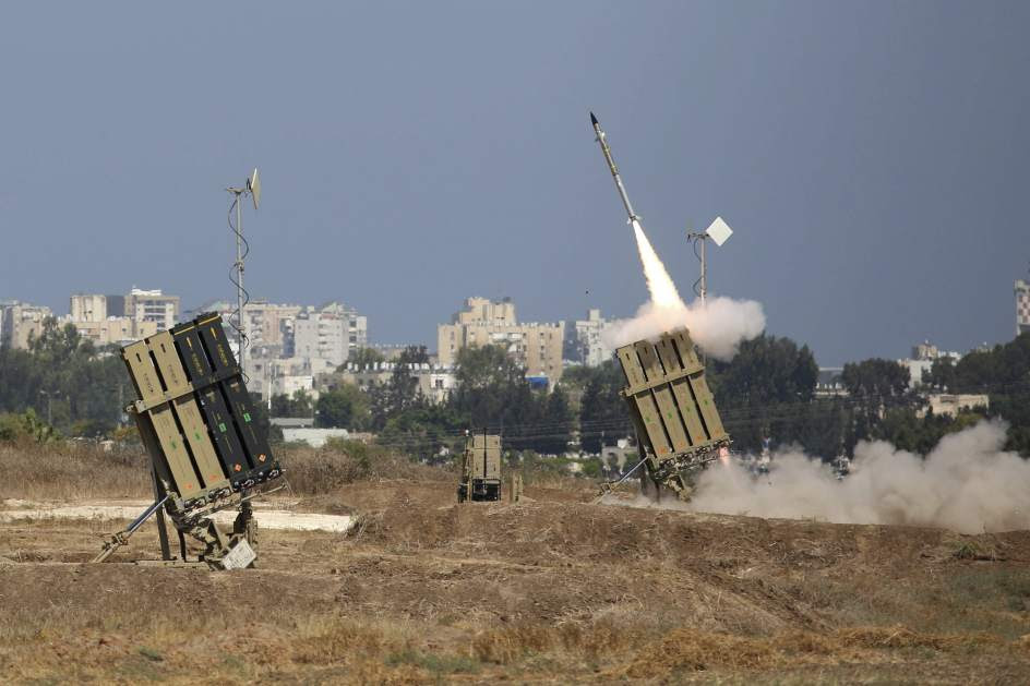 Misiles y cohetes en Israel