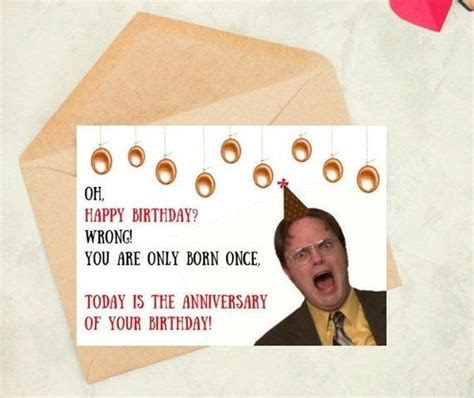 In today's digital age, where everything seems to be virtual, there's something special about receiving a physical birthday card. the office birthday card printable free musicaparamujeresinteresantes