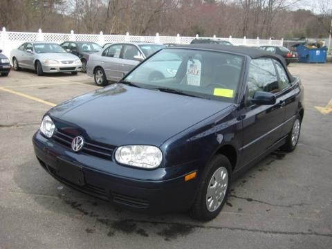 1999 Volkswagen Cabrio Batik Blue Mica