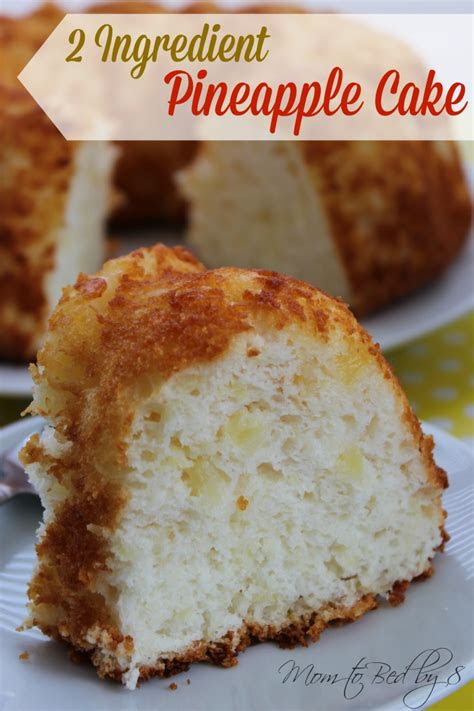 It really is one of the best angel food cake . 2 Ingredient Pineapple Cake Recipe - Motherhood Defined