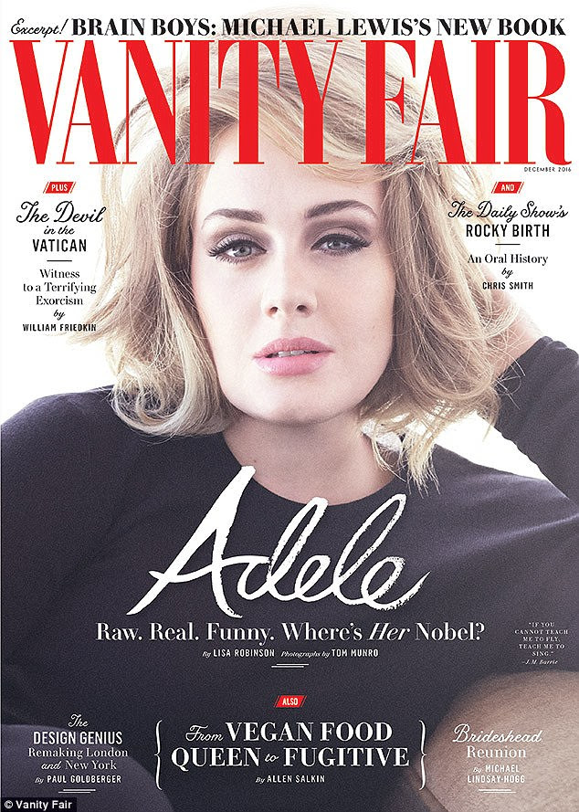 Battle: Adele revelou em entrevista à Vanity Fair que ela é "muito medo" de ter outro filho, depois de sofrer pós-parto após a 2012 nascimento de seu filho Angelo