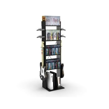 AVF GAM2 Meuble de rangement pour accessoires de jeux multimédia
