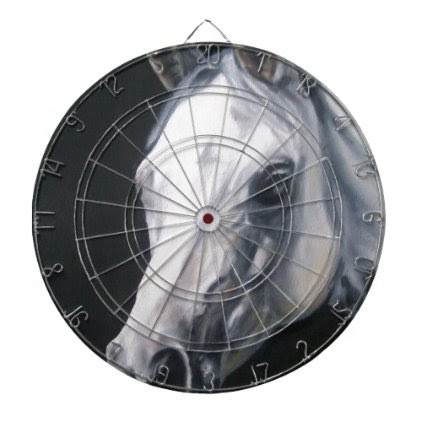 A White Horse Dartboard