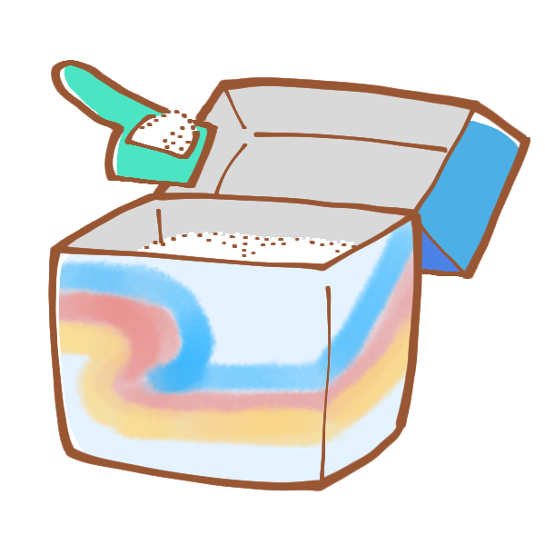 粉洗剤のイラスト かわいいフリー素材が無料のイラストレイン