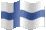 Small animated flag of Finland