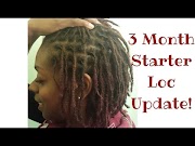 Good 3 Month Starter Loc Update Budding I Fine Hair, viral!