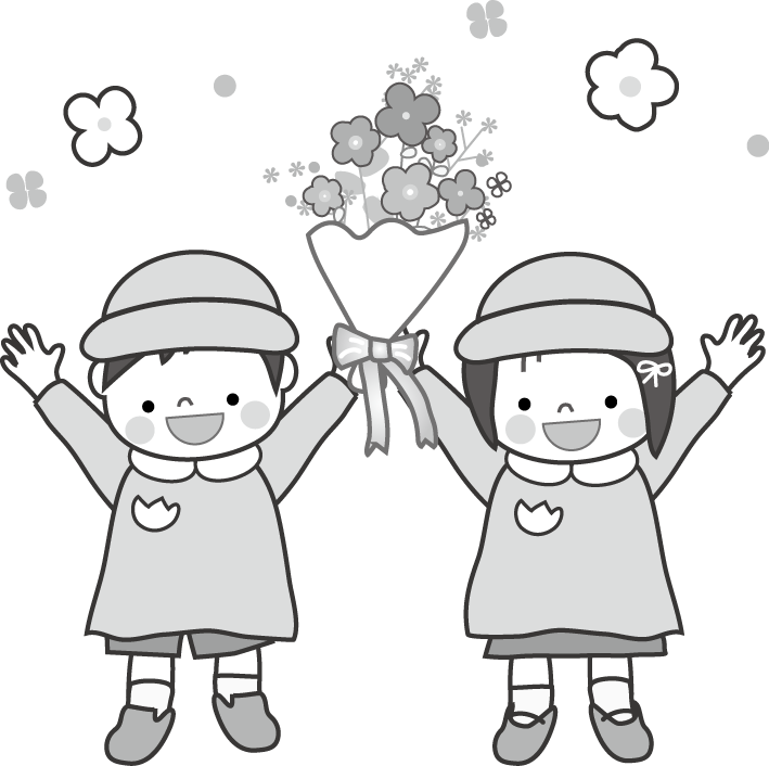 卒園式のイラスト 保育園 幼稚園 無料イラスト フリー素材2