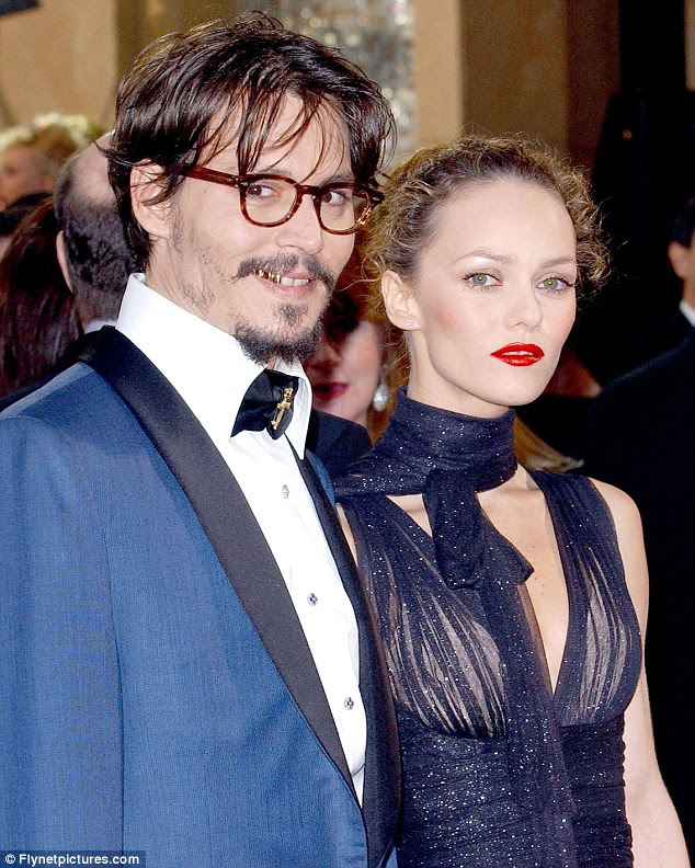 Making it official: Johnny Depp and Vanessa Paradis have announced they are splitting after 14 years together