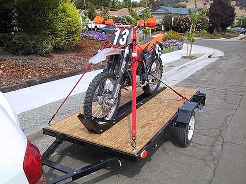 How To Strap A Motorcycle To A Trailer / Most popular ways to transport your bike safely | Velosurance / Some motorcycles are different and this video is only for reference.