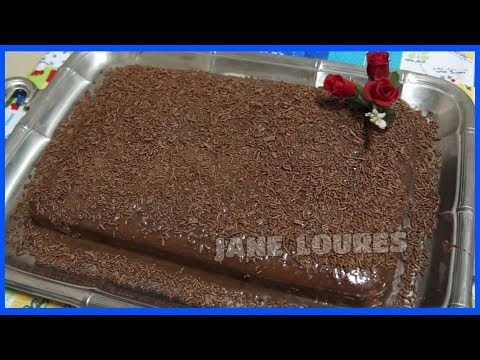 Video Receita Bolo De Chocolate No Liquidificador