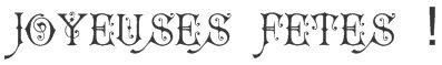joyeuses Fétes
