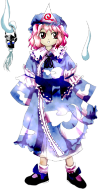 西行寺幽々子 東方妖々夢ｐｅｒｆｅｃｔｃｈｅｒｒｙｂｌｏｓｓｏｍ Neoapo アニメ ゲームdbサイト