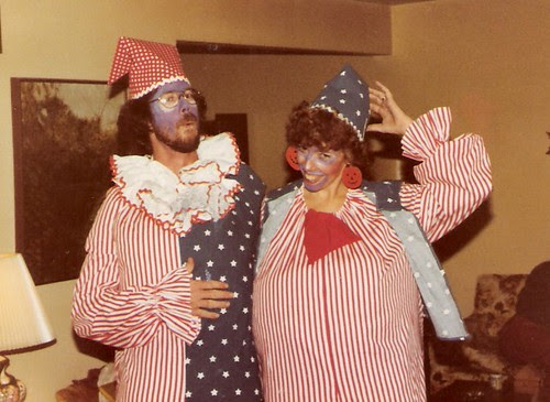 Mom and Dad in Costume - 1981