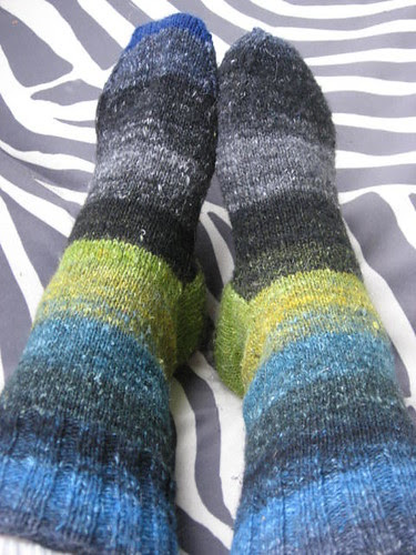 plain silk garden winter socks