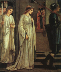 Sir Edward Burne-Jones, The Princess Sabra Led to the Dragon, 1866
