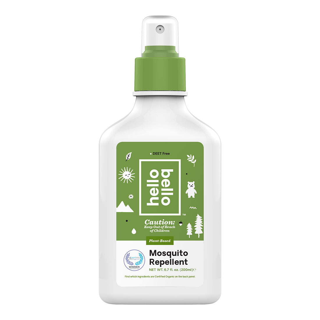 Natural Bug Spray Deet Free Non Irritating Hello Bello
