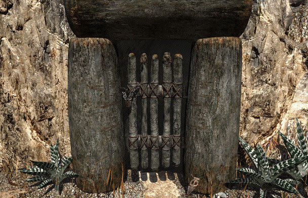 Example of player direction in Riven