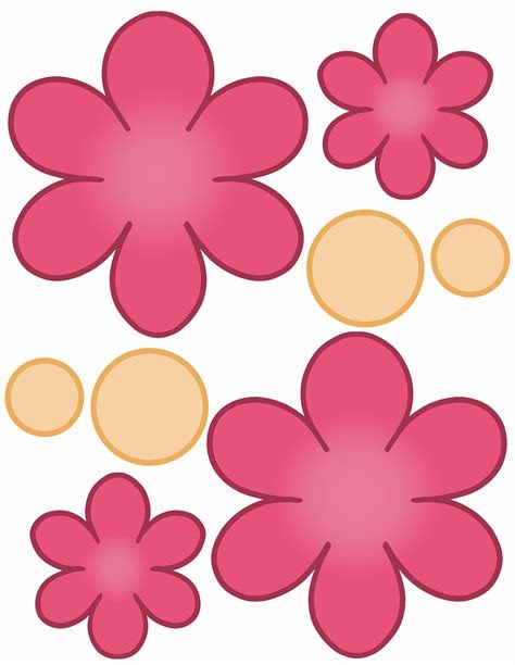 Browse our free templates for flower designs you can easily customize and share. 6 free printable flower templates freebie finding mom