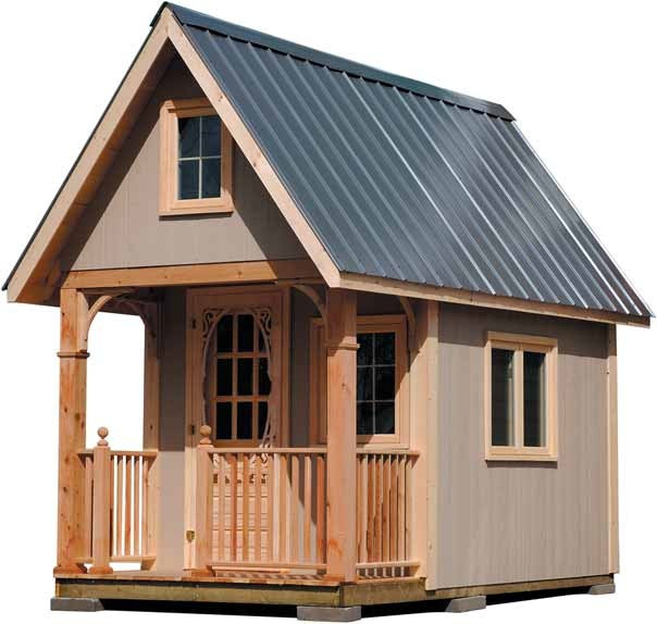 Tiny Cabin Plans with Loft