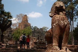 Angkor Thom Bayon temple
