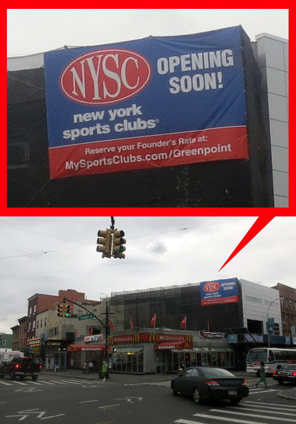 Coming Soon To Greenpoint Avenue: New York Sports Club ...