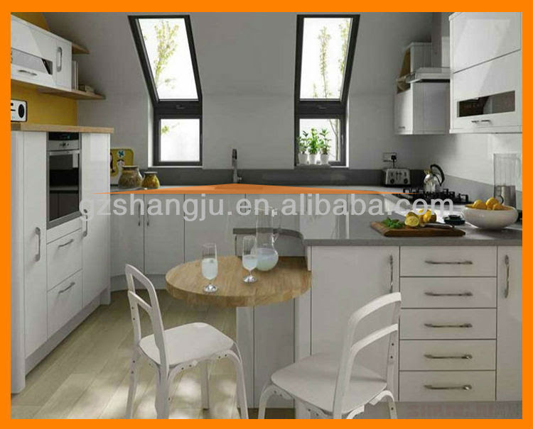 Unique Design G Shape Kitchen With Big Storage Space Imported 