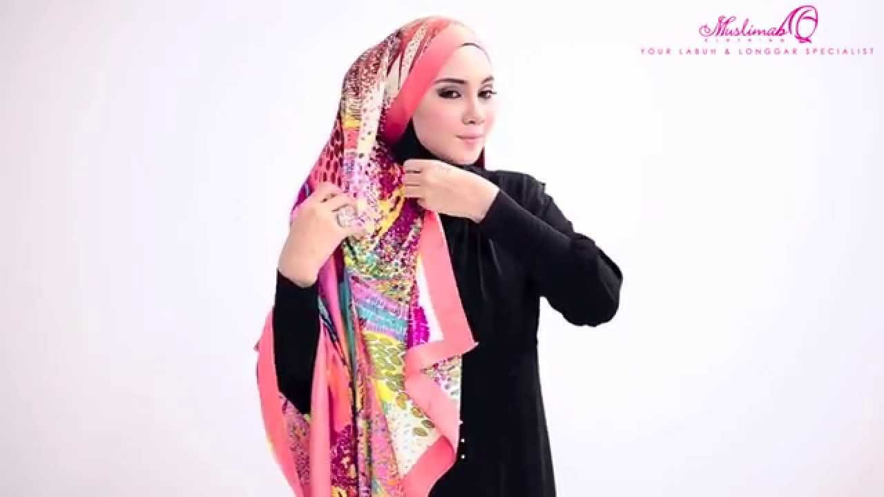 All About Square Scarf - Shawl Tutorial by Muslimah 