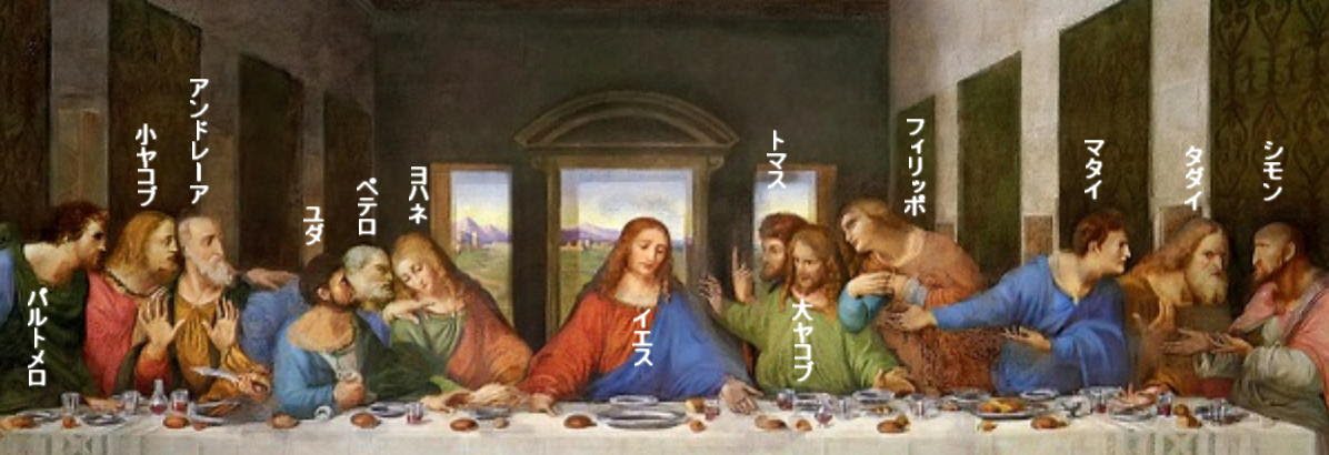 最後の晩餐 レオナルド ダ ヴィンチ 世界の名画
