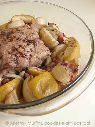 Lonza con le mele