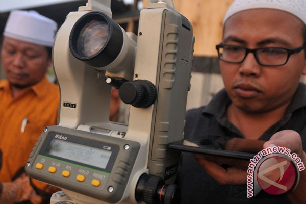 Terganggu kabut hilal tak tampak di Jambi - Ramadhan 