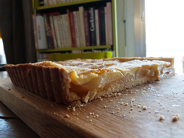 tarte coupée