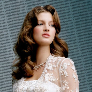 wedding hairstyles long down. Long wedding hairstyles with