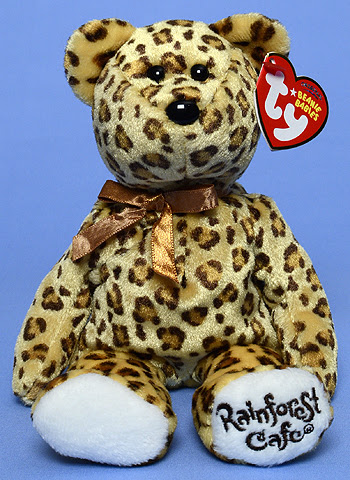 Leopold - Rainforest Cafe exclusive Ty Beanie Baby
