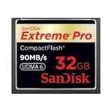 SanDisk 32GB Extreme Pro CF memory card - UDMA 90MB/s 600x