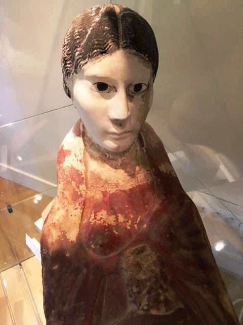 Masque plastron de momie - Egypte - Epoque Romaine IIIe siècle av. J-C