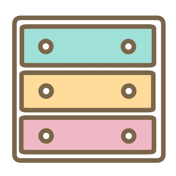 カラータンスのイラスト かわいいフリー素材が無料のイラストレイン