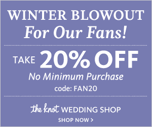 Take 20% Off at The Knot Wedding Shop