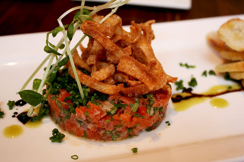 Salmon Tartare, Allium
