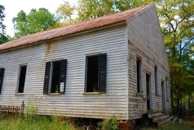 Horn's Creek Church and Marker Photo, Click for full size