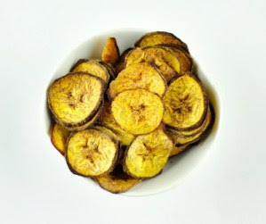Baked Plantain Chips Recipe