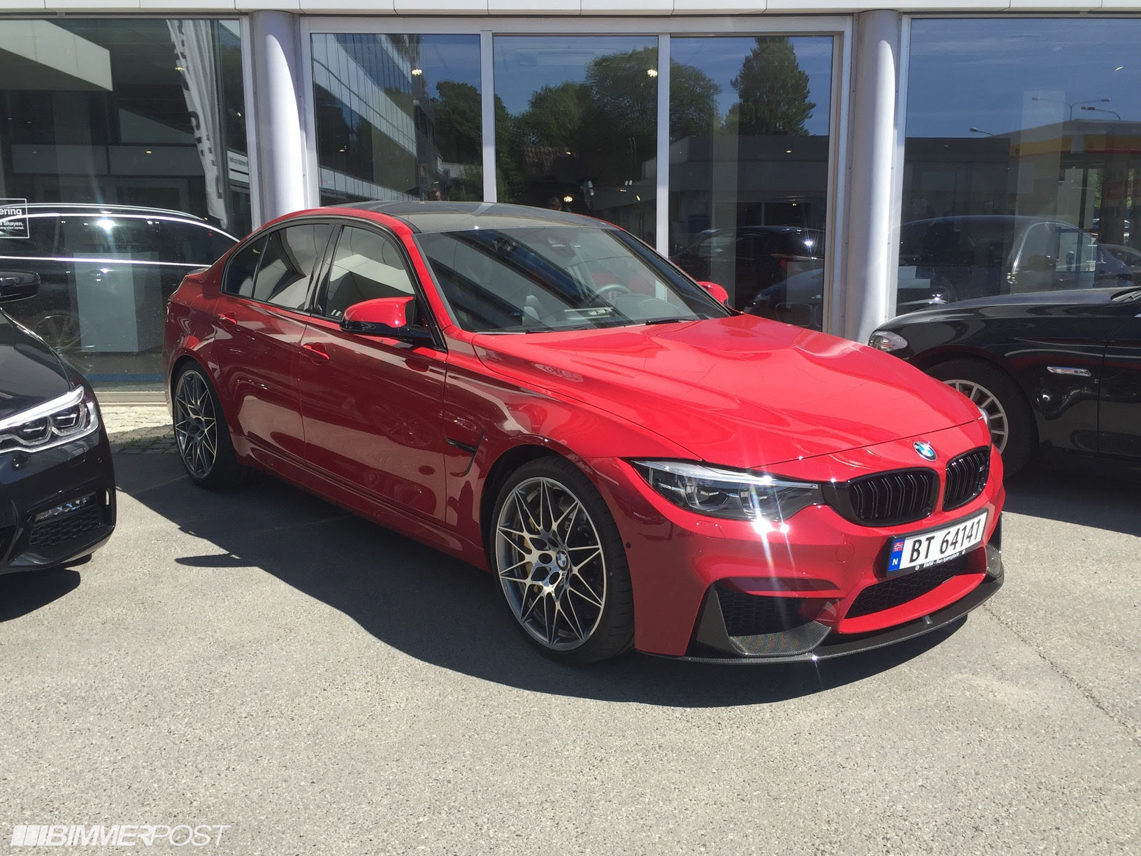 Individual Imola Red F80 Lci M3 With M Performance Parts