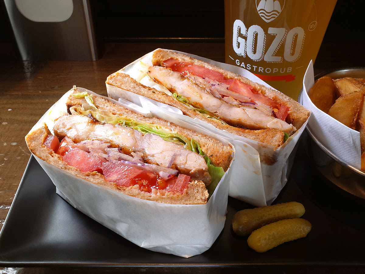 Gastropub Gozo 下北沢 のチキンサンドウィッチ ケイジャンスパイス ハンバーガーストリート ブログ版