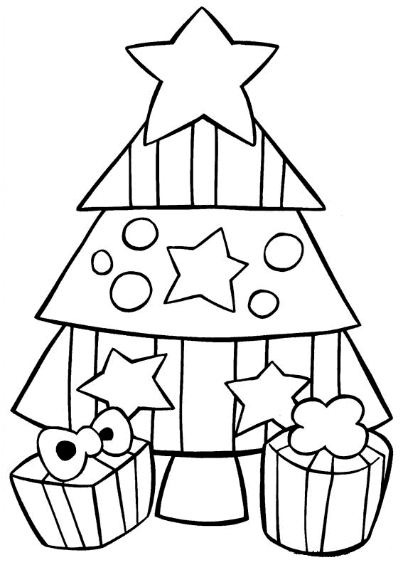Disegni Di Natale Albero Di Natale Da Colorare