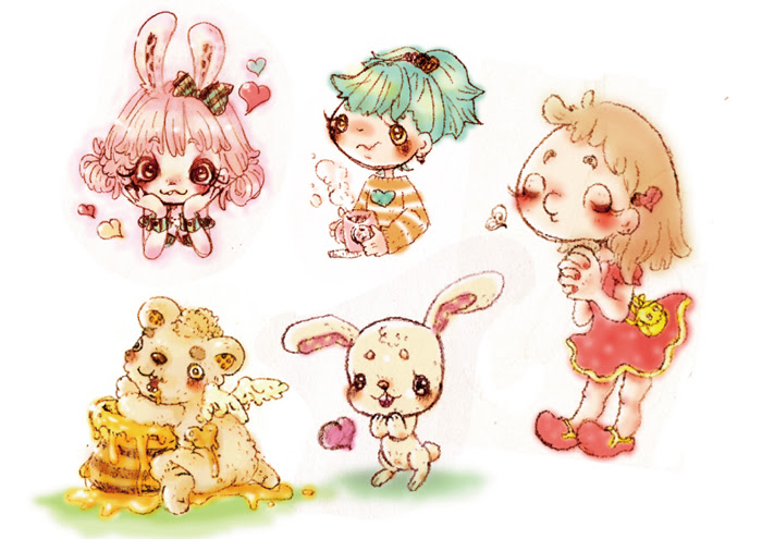らくがき Non Net らくがきぶろぐ ポップな女の子 動物イラストを描くイラストレーターのぞみのブログです
