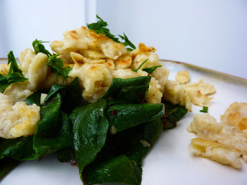 Rustic German Spaetzle Dumplings