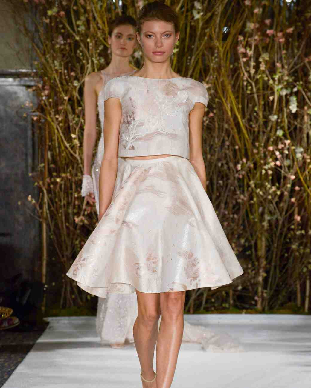 Two-pieces wedding dresses fashion 2017