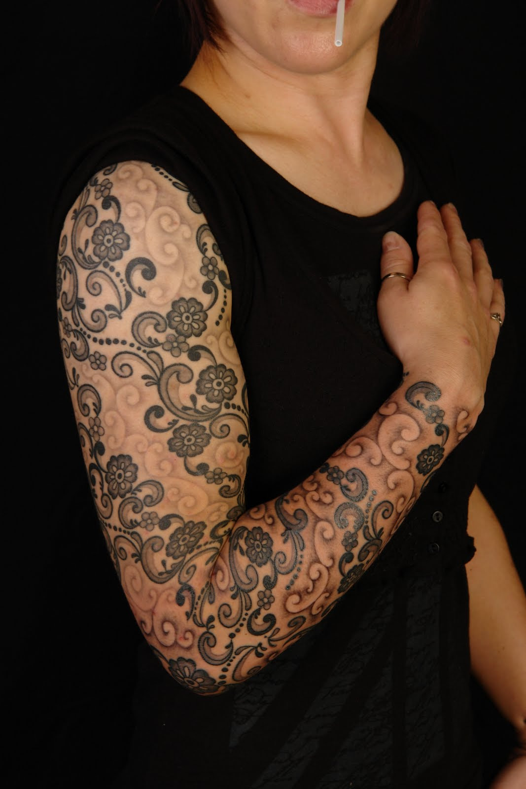 Lace Tattoos Designs Ideas and Meaning Tattoos For You