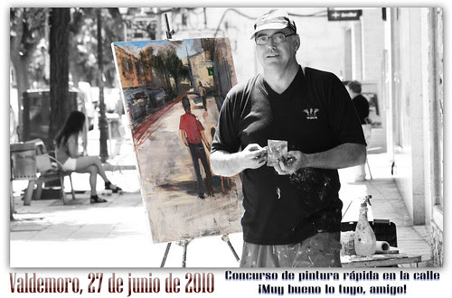 Pintura rápida en la calle